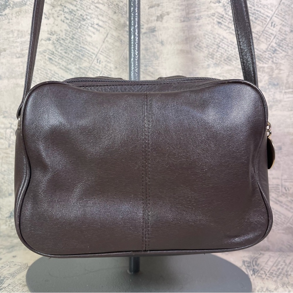 Etienne Aigner vintage camera bag brown leather - Picture 4 of 15